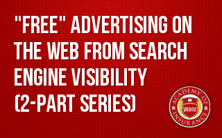 "Free" Advertising on the Web From Search Engine Visibility (2-part series)