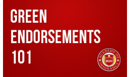 Green Endorsements 101