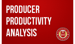 Producer Productivity Analysis