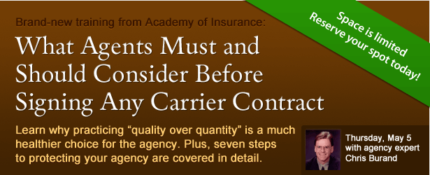 What Agents Must and Should Consider Before Signing Any Carrier Contract