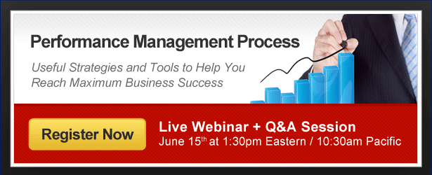 New Class this Wednesday: Performance Management Process