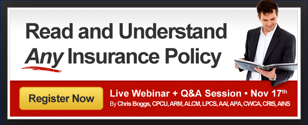 New Class: How to Read and Understand ANY Insurance Policy