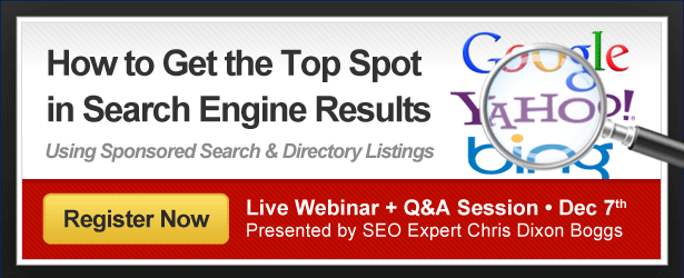 New Class: Paying for Web Traffic Through Sponsored Search Engine and Directory Listings