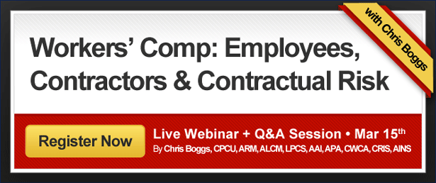 New Class: Practical Workers' Compensation: Employees, Contractors and Contractual Risk