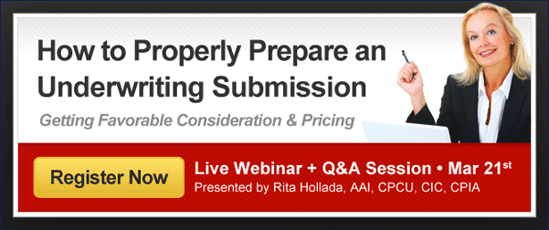 New Class: Preparing an Underwriting Submission