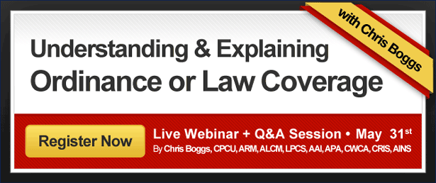 New Class: Understanding and Explaining Ordinance or Law Coverage