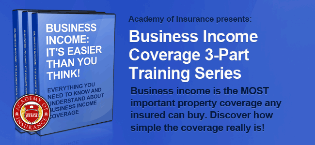 New Business Income Series starts next week