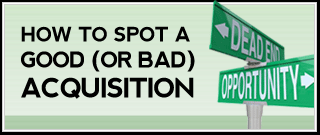 What Makes a Good or Bad Acquisition Candidate