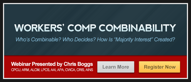 workers compensation combinability