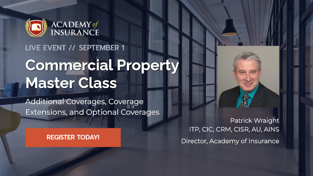 Commercial Property Master Class Additional Coverages, Coverage