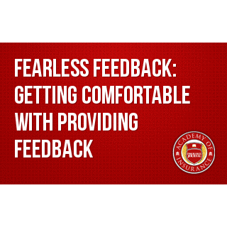 Succession Training- Fearless Feedback: Getting Comfortable with Providing Feedback