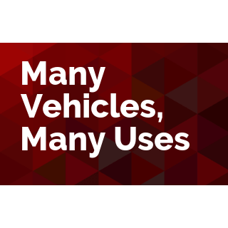 Many Vehicles, Many Uses