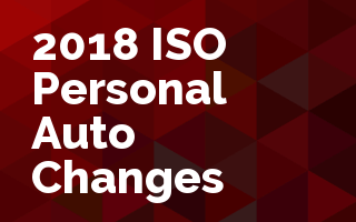 2018 ISO Personal Auto Changes