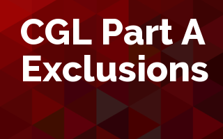 CGL Part A Exclusions