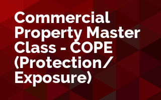 Commercial Property Master Class - COPE - (Protection & Exposure)