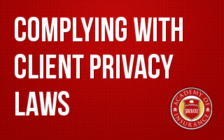 Complying with Client Privacy Laws