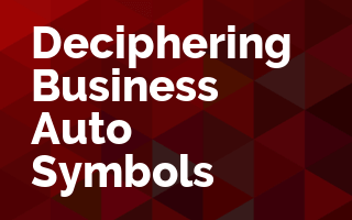 Deciphering Business Auto Symbols