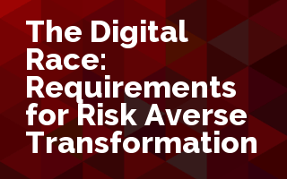 The Digital Race: Requirements for Risk Averse Transformation