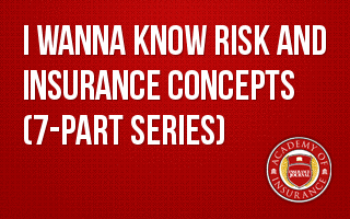 I Wanna Know Risk and Insurance Concepts (7-part series)