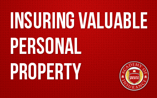 Insuring Valuable Personal Property