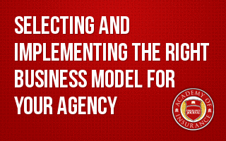 Selecting and Implementing the Right Business Model for Your Agency