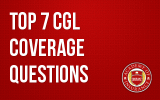 Top 7 CGL Coverage Questions
