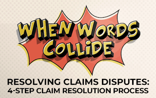 4-step claim resolution process