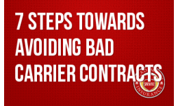 7 Steps Towards Avoiding Bad Carrier Contracts