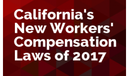 California New Work Comp Laws