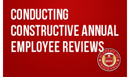 Conducting Constructive Annual Employee Reviews