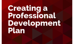 Creating a Professional Development Plan