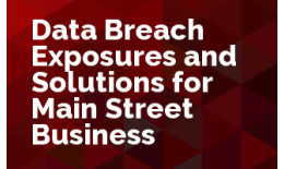 Data Breach Exposures and Solutions for Main Street Business