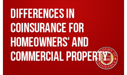 Differences in Coinsurance for Homeowners' and Commercial Property