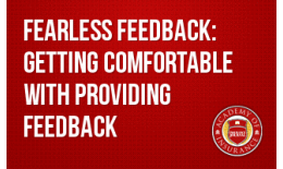 Succession Training- Fearless Feedback: Getting Comfortable with Providing Feedback