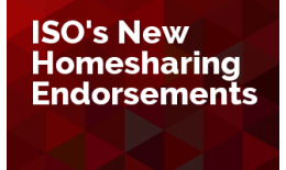 ISO's New Homesharing Endorsements