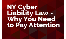 NY Cyber Liability Law - Why You Need to Pay Attention