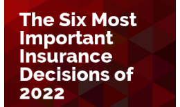 The Six Most Important Insurance Decisions of 2022: A Hexagonal Survey