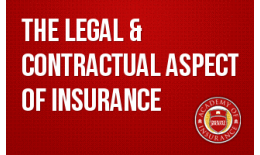 The Legal & Contractual Aspect of Insurance