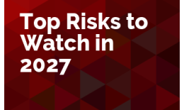 Top Risks to Watch in 2027