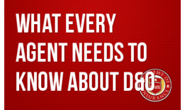 What EVERY Agent Needs to Know about D&O