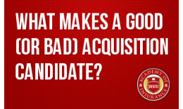 What Makes a Good (or Bad) Acquisition Candidate?