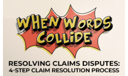 4-step claim resolution process