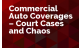 Commercial Auto Coverages - Court Cases and Chaos