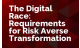 The Digital Race: Requirements for Risk Averse Transformation