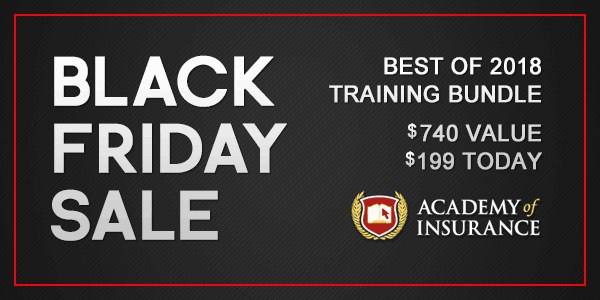 insurance training sale